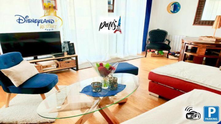 Appartement Cosy 6 Personnes Entre Paris Et Disneyland Champs-Sur-Marne Extérieur photo