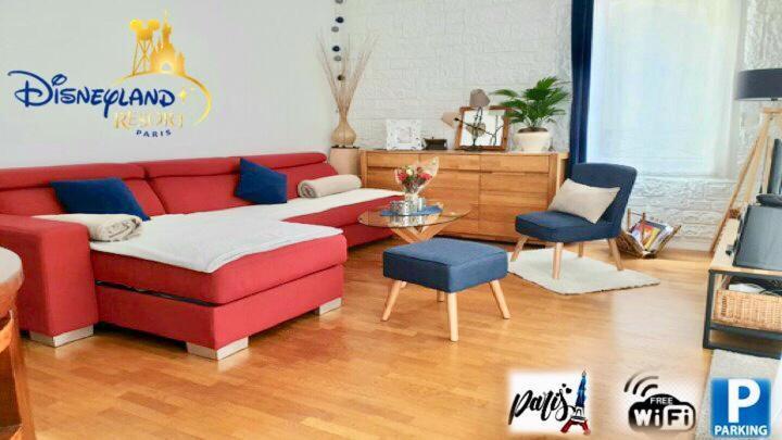 Appartement Cosy 6 Personnes Entre Paris Et Disneyland Champs-Sur-Marne Extérieur photo